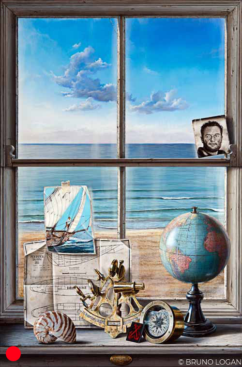 Bruno Logan - Trompe-l'oeil Painting